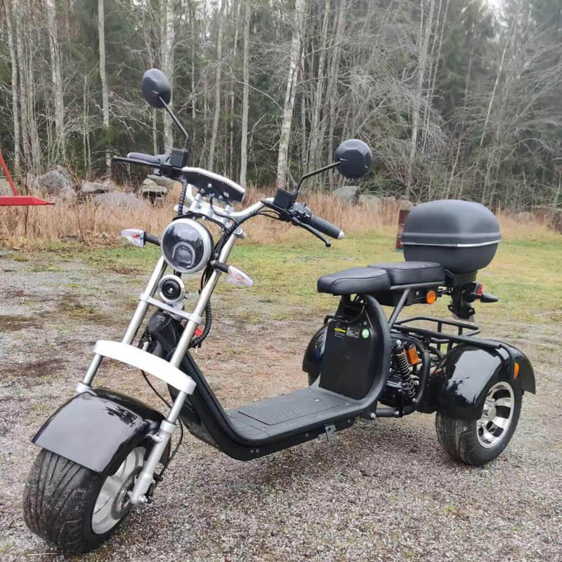 Load image into Gallery viewer, E-Trike Pro 4000W black
