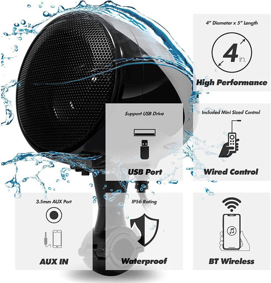 Bluetooth speaker waterproof
